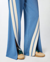 Sporty trousers with bands - | Pinko