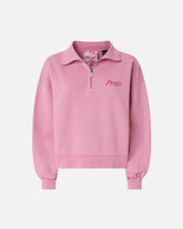 Sweatshirt mit Herzprint und Pinkotini - | Pinko