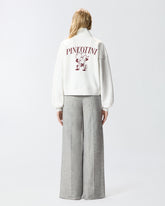 Sweatshirt mit Herzprint und Pinkotini - | Pinko