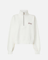 Sweatshirt mit Herzprint und Pinkotini - | Pinko