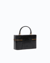 Small crossbody bag in glossy leather - Black | Pinko