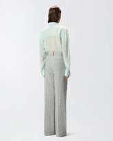 Transparente Chiffonbluse - | Pinko