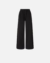 Jeanshose mit Seitenstreifen aus Spitze - | Pinko