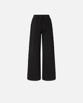 Jeanshose mit Seitenstreifen aus Spitze - | Pinko