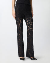 Flared lace trousers - Black | Pinko