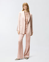 Ausgestellte Hose aus Satin - | Pinko
