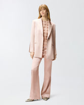 Flared trousers in satin - | Pinko
