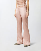 Ausgestellte Hose aus Satin - | Pinko
