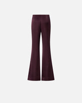 Ausgestellte Hose aus Satin - | Pinko