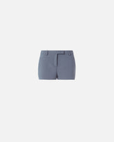 Shorts with topstitching - Grey | Pinko