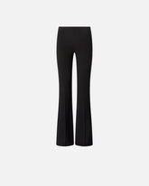 Flared trousers with pressed pleat detail - | Pinko