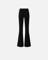 Hose mit aufgestickten Schmuckrosen - | Pinko