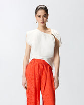 Top mit goldfarbenem Detail - | Pinko