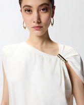 Top mit goldfarbenem Detail - | Pinko