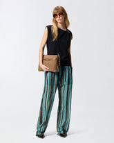 Top mit goldfarbenem Detail - | Pinko
