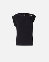 Top mit goldfarbenem Detail - | Pinko