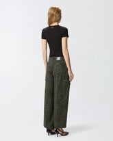 Short-sleeved corset bodysuit - | Pinko