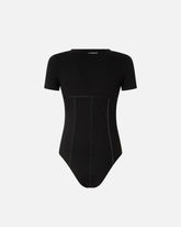 Bustier-Body mit kurzen Ärmeln - | Pinko