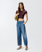 Bustier-Top mit kurzen Ärmeln - | Pinko