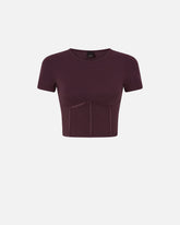 Bustier-Top mit kurzen Ärmeln - | Pinko