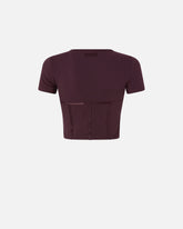 Bustier-Top mit kurzen Ärmeln - | Pinko