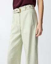 Trousers with belt - | Pinko