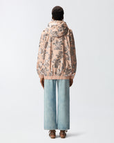 Bomber jacket with floral sequin embroidery - | Pinko