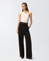 One-Shoulder-Top mit Knoten - | Pinko