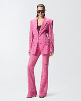 Blazer aus Spitze mit Schmuckknöpfen - | Pinko