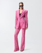 Lace blazer with jewel buttons - | Pinko