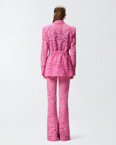 Blazer aus Spitze mit Schmuckknöpfen - | Pinko