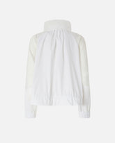 Technical jacket with sheer inserts - | Pinko