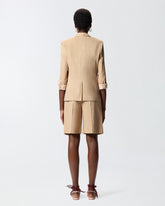 Jacke aus Leinenmix - | Pinko