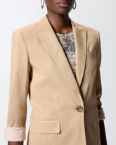 Jacke aus Leinenmix - | Pinko