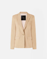 Jacke aus Leinenmix - | Pinko