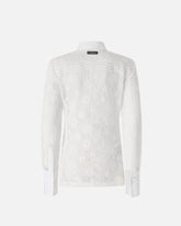 Shirt in tulle and lace - | Pinko