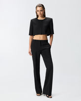 Spencer jacket with jewel buttons - Black | Pinko