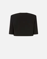 Spencer jacket with jewel buttons - Black | Pinko