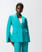 Jacket in technical canvas - Light blue | Pinko