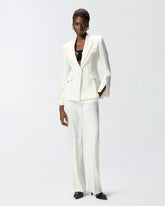 Jacket in technical canvas - White | Pinko