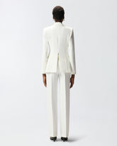 Jacket in technical canvas - White | Pinko
