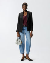 Jacket in technical canvas - Black | Pinko