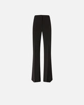 Trousers with pressed pleat detail - | Pinko