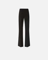 Trousers with pressed pleat detail - | Pinko