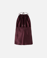 Top aus Satin mit Neckholder-Ausschnitt - | Pinko
