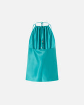 Top in satin with halterneck - | Pinko