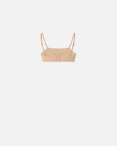 Bra with embroidered jewel rose - | Pinko
