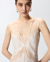 Lace lingerie top - Grey | Pinko