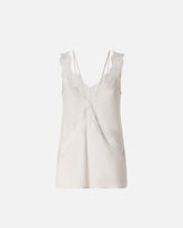 Lace lingerie top - Grey | Pinko