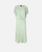 Midikleid mit Details aus Spitze - | Pinko